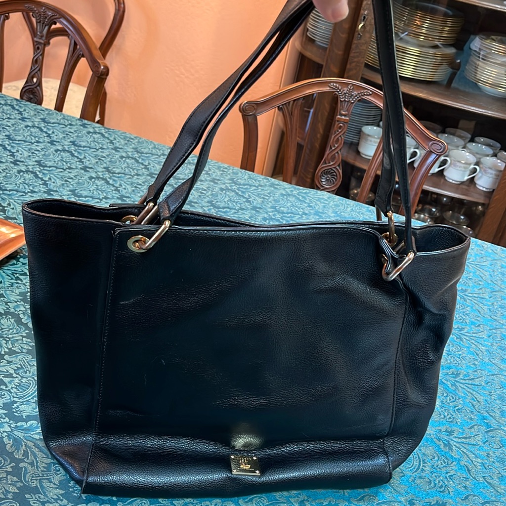 Large Ralph Lauren Leather Bag